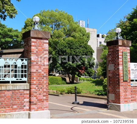 Main gate of the Faculty of Music, Tokyo University of the Arts, Ueno Campus, Ueno Park, Taito-ku, Tokyo 107239556