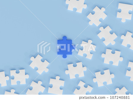 3DCG | Jigsaw puzzle background material 3DCG | Jigsaw puzzle background material 107240881