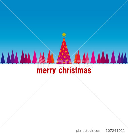 Merry Christmas Christmas tree Merry Christmas Christmas tree 107241011