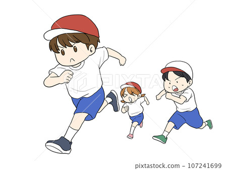 小學生跑步 107241699