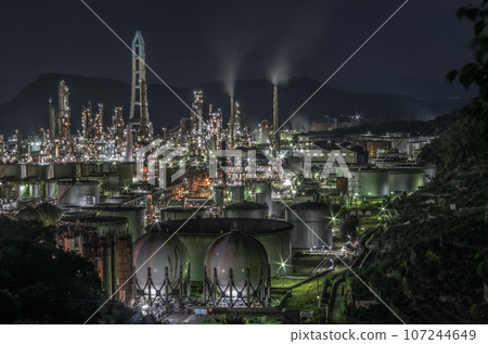 JXTG能源與歌山煉油廠夜景（2023年9月） 107244649
