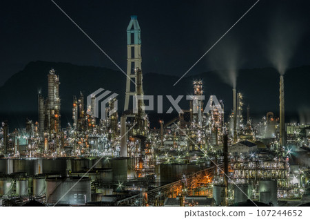 JXTG能源與歌山煉油廠夜景（2023年9月） 107244652