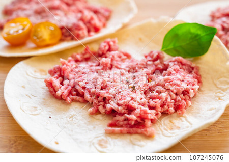 Taco making materials Taco making materials 107245076