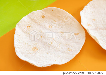 tortilla dough tortilla dough 107245077