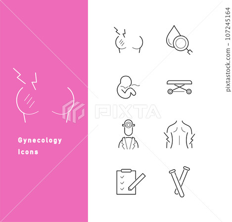 婦科和婦女健康狀況不佳線圖示集 107245164