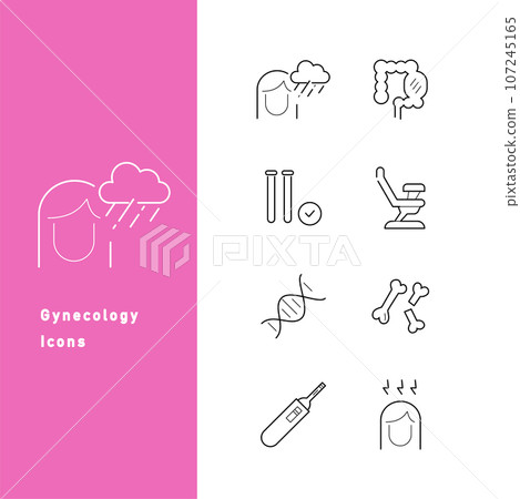 婦科和婦女健康狀況不佳線圖示集 107245165