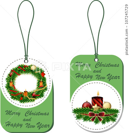 Collection accessory for celebration holiday New Year and Christmas Collection accessory for celebration holiday New Year and Christmas 107245729