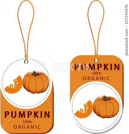 Sweet juicy tasty natural eco product pumpkin 107245876