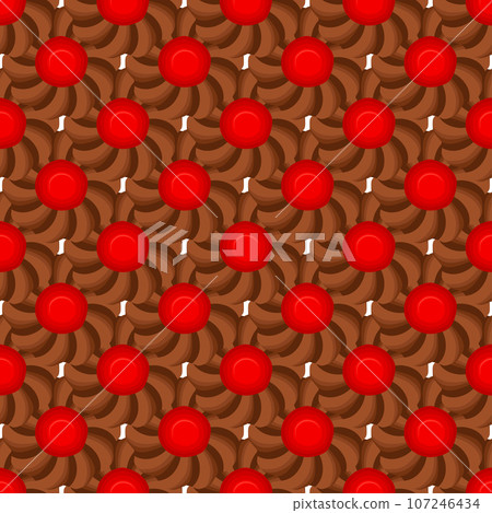 Pattern homemade cookie different taste in pastry biscuit Pattern homemade cookie different taste in pastry biscuit 107246434