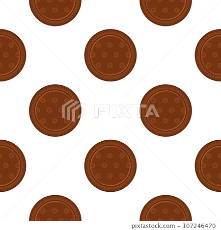 Pattern homemade cookie different taste in pastry biscuit Pattern homemade cookie different taste in pastry biscuit 107246470