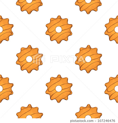Pattern homemade cookie different taste in pastry biscuit Pattern homemade cookie different taste in pastry biscuit 107246476