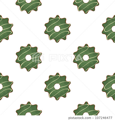 Pattern homemade cookie different taste in pastry biscuit 107246477