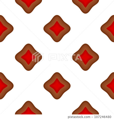 Pattern homemade cookie different taste in pastry biscuit Pattern homemade cookie different taste in pastry biscuit 107246480