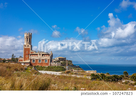 Castello Tafuri on the southeast of the island of Sicily Castello Tafuri on the southeast of the island of Sicily 107247823