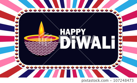 Happy Diwali festival 107248473