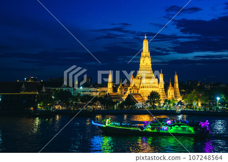 泰國黎明寺鄭王廟夜景（2023年拍攝） 107248564