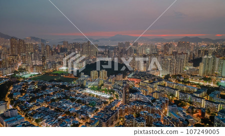 Sept 21 2021 Twilight Over Kowloon, A Surreal Glimpse of Urban Serenity Sept 21 2021 Twilight Over Kowloon, A Surreal Glimpse of Urban Serenity 107249005