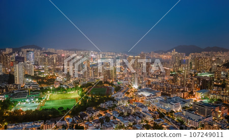 Sept 21 2021 Twilight Over Kowloon, A Surreal Glimpse of Urban Serenity Sept 21 2021 Twilight Over Kowloon, A Surreal Glimpse of Urban Serenity 107249011