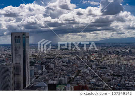 [Tokyo] Torrential rain occurs in Tokyo suburbs 107249142