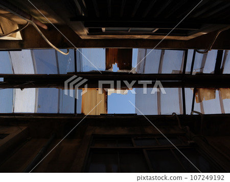Roof of Kawaramachi textile wholesaler district Roof of Kawaramachi textile wholesaler district 107249192