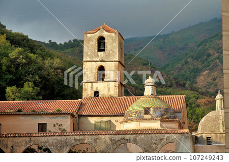 The catholic sanctuary of San Francesco di Paola, famous pilgrimage destination in Calabria region, Italy The catholic sanctuary of San Francesco di Paola, famous pilgrimage destination in Calabria region, Italy 107249243