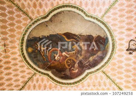 The norman castle in Saint Severina, Calabria, Italy. Castello normanno in Santa Severina 107249258