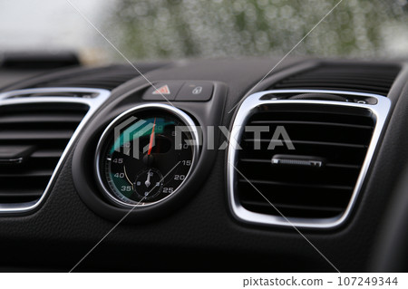 luxury sports car interior luxury sports car interior 107249344