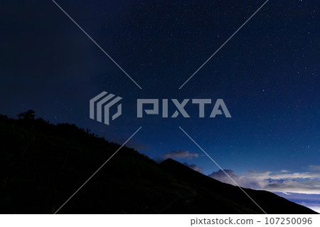 The starry sky seen from Mt. Jigatake 107250096