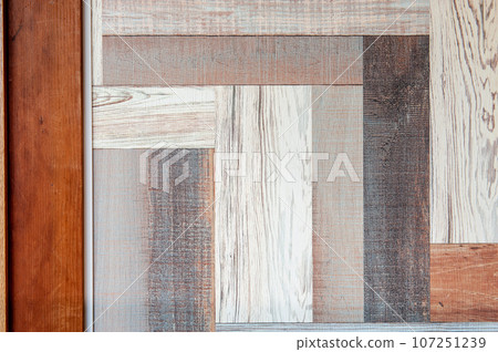 Wooden plank wall, plank wall background image 107251239