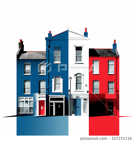 Illustration of the beautiful city of London. United Kingdom 107253116