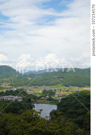 Scenery from Mt. Mitsuishi [Sanuki City, Kagawa Prefecture] Miroku Natural Park 7 107254570