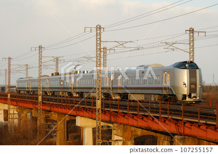 Hakodate Main Line Toyohoro-Ebetsu JR Hokkaido 789 series 1000 series HL-1003 formation (Sapporo) Super Kamui Hakodate Main Line Toyohoro-Ebetsu JR Hokkaido 789 series 1000 series HL-1003 formation (Sapporo) Super Kamui 107255157