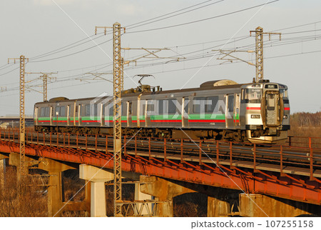 Hakodate Main Line Toyohoro-Ebetsu JR Hokkaido 731 series G-102 formation (Sapporo) Hakodate Main Line Toyohoro-Ebetsu JR Hokkaido 731 series G-102 formation (Sapporo) 107255158