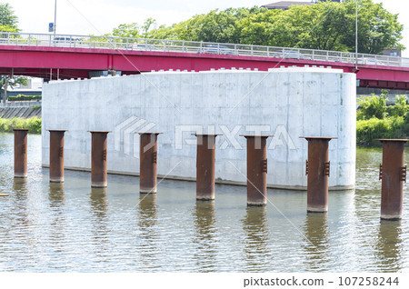 bridge replacement work bridge replacement work 107258244