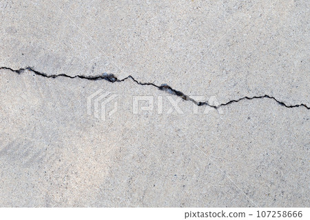 Cracked cement wall texture for background. Cracked cement wall texture for background. 107258666