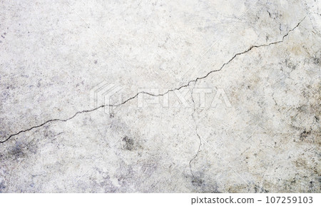 Cracked cement floor texture for background. 107259103