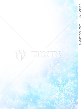 hand drawn snow pattern background 107259444