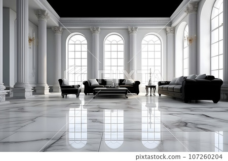 豪華客廳 10 張 AI 生成圖像 107260204