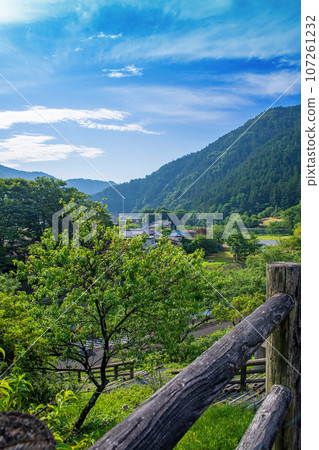 Near Yoshida Genki Village Yoshida River Village Midsummer Scenery Kamiyoshida, Chichibu City 107261232