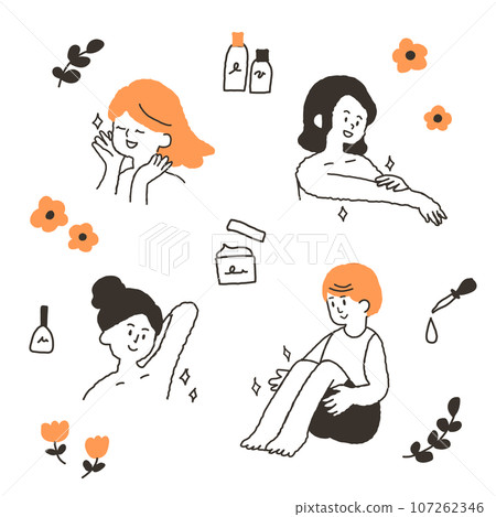 Beauty icons and happy people Beauty icons and happy people 107262346