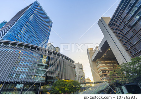 JR Osaka Central North Exit - "Umekita Square" shrouded in silence 107262935