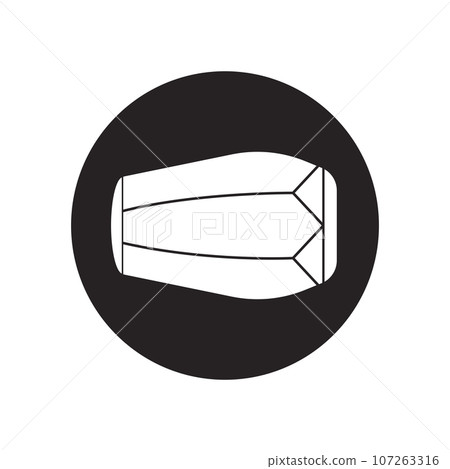 Kendang icon, traditional Indonesian musical instrument Kendang icon, traditional Indonesian musical instrument 107263316