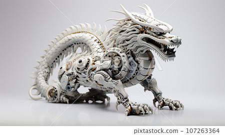 Zodiac dragon type robot 107263364