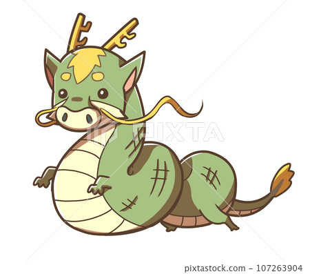 簡單可愛的龍 107263904