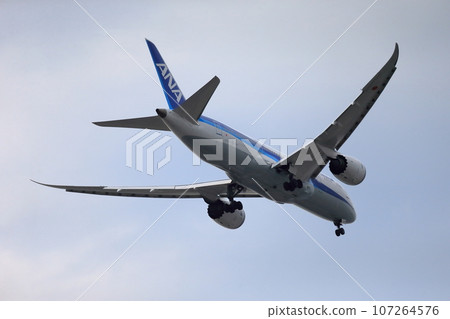 Takeoff and landing of an airliner 107264576