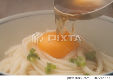 Kamaage udon Tsukimi udon Kamaage udon Tsukimi udon 107265465