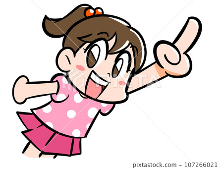 女孩指著 107266021