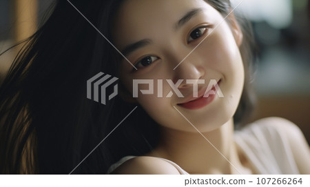 年輕女子的肖像（AI 生成的圖像） 107266264