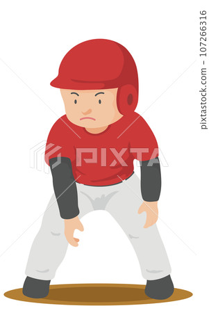 Runner taking the lead Baseball Runner taking the lead Baseball 107266316