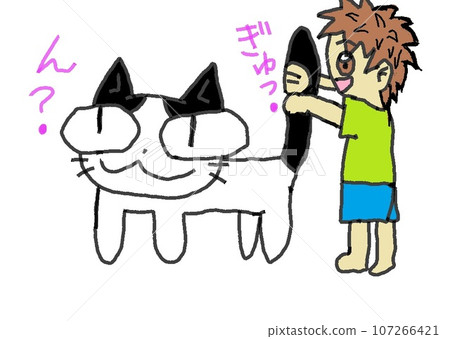 大眼睛的貓尾巴 107266421